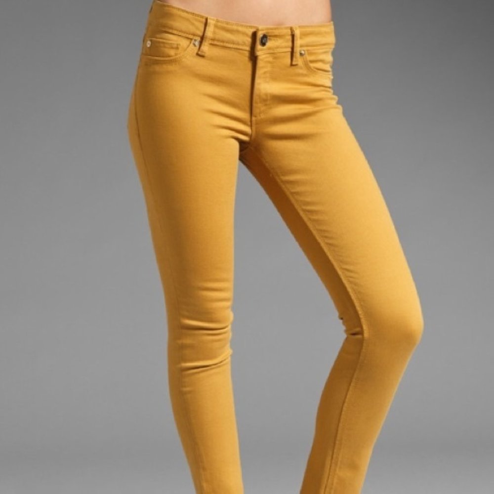 DL1961 Mid rise Angel Sunflower mid rise Skinny ankle jeans size 26